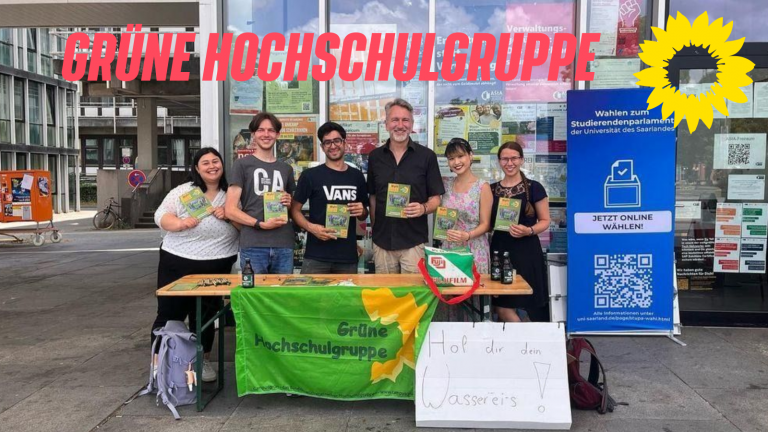 Grüne Saar sehen Rückenwind aus Hochschulwahl