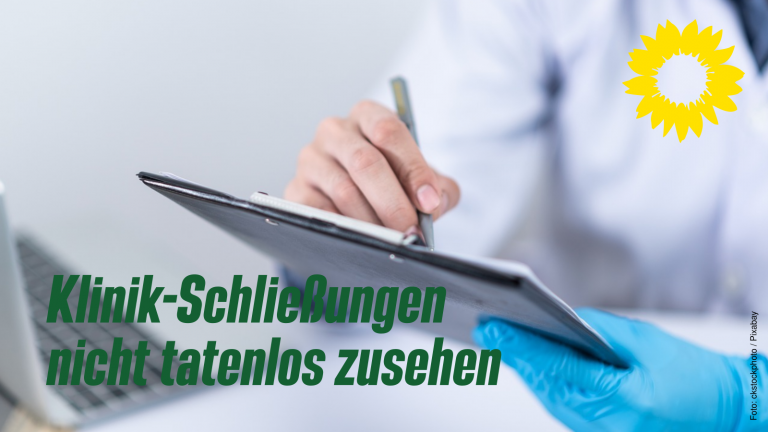 Saargrüne fordern: Klinik-Schließungen nicht tatenlos zusehen