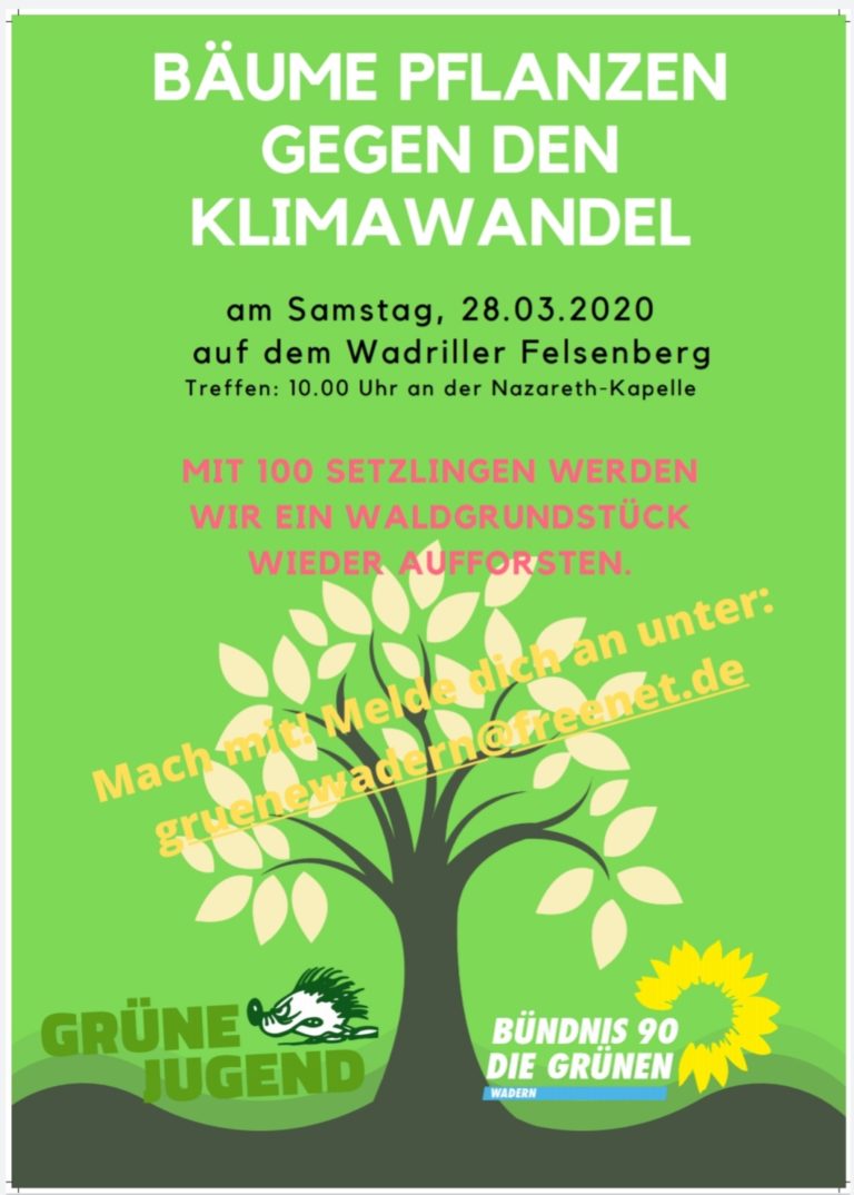 Bäume pflanzen gegen den Klimawandel