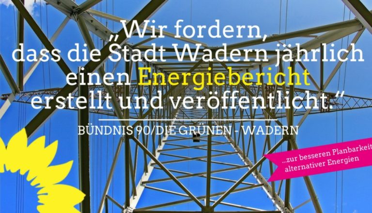 Ein jährlicher Energiebericht ist notwendig