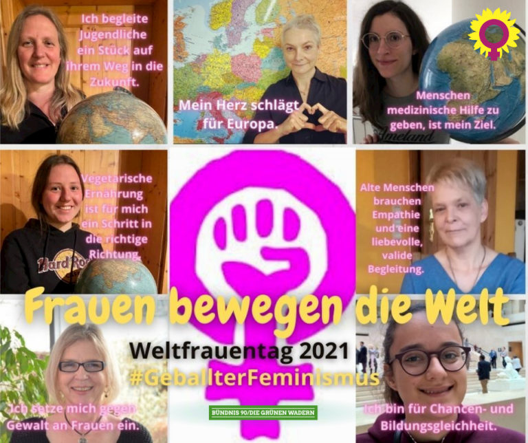 Am 08.03.2021 ist Weltfrauentag